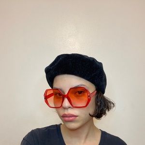 Red Retro Sunglasses
